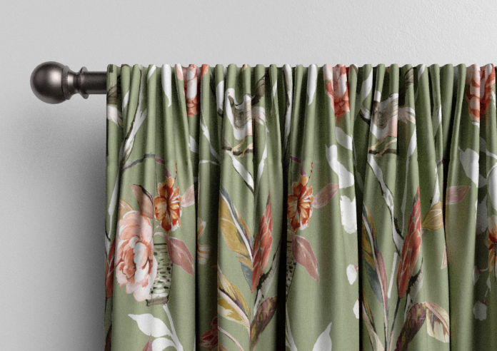 Abigail, Sage - Made to Measure Curtains - Image 9